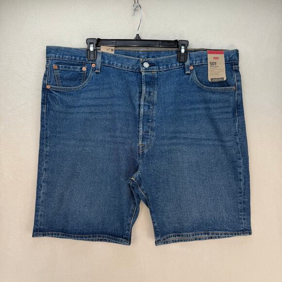 LEVI'S 501 STRETCH MEN'S 44 ORIGINAL STYLE DENIM SHORTS - Picture 1 of 6